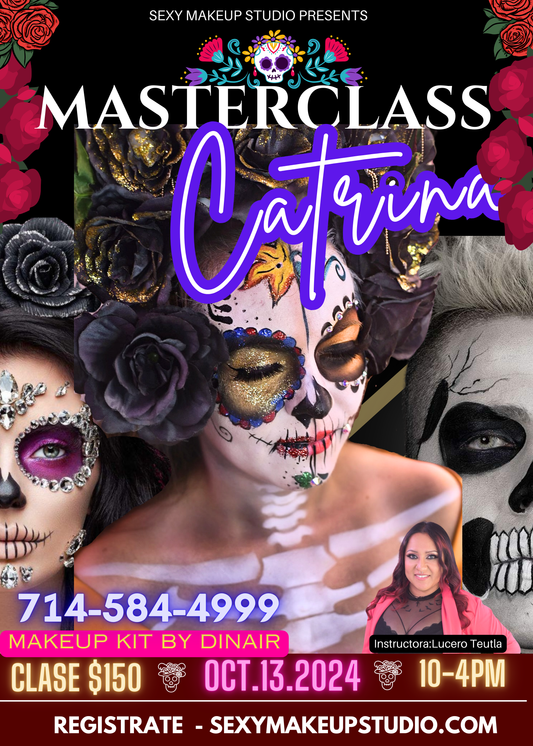 CATRINA- Clase con Aerógrafo