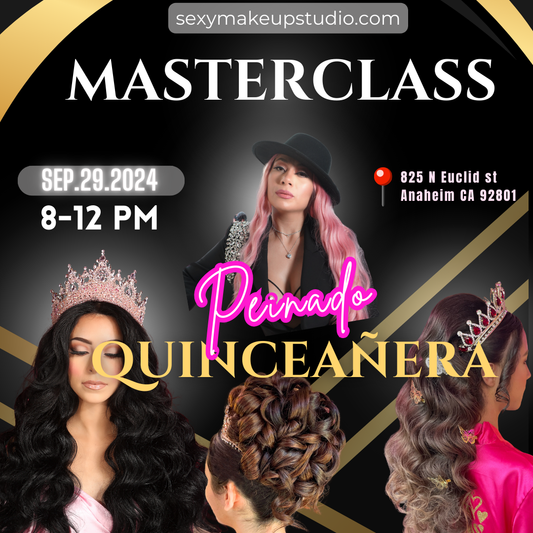 MASTERCLASS Peinado Quinceanera