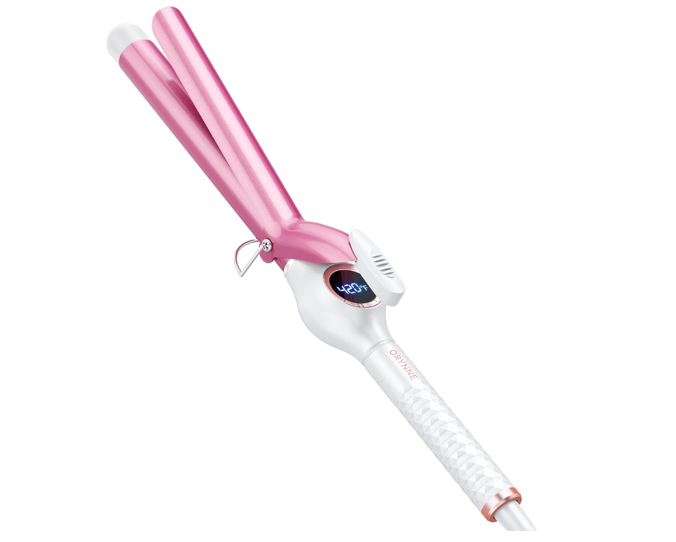 Pink 1" curling iron/ Rizadora de 1" color Rosa